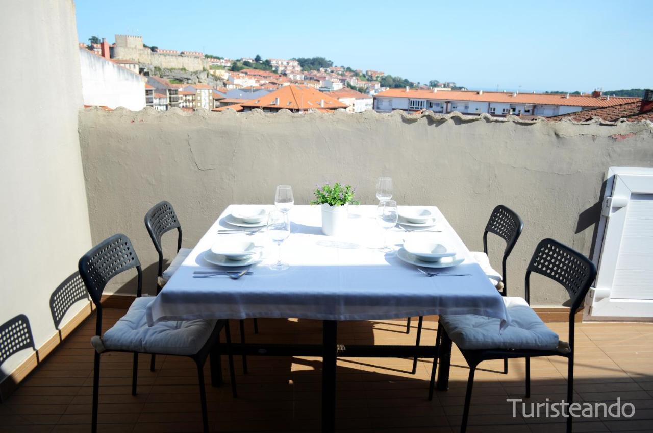 Duplex Pleamar - Gran Terraza En El Centro Διαμέρισμα San Vicente De La Barquera Εξωτερικό φωτογραφία